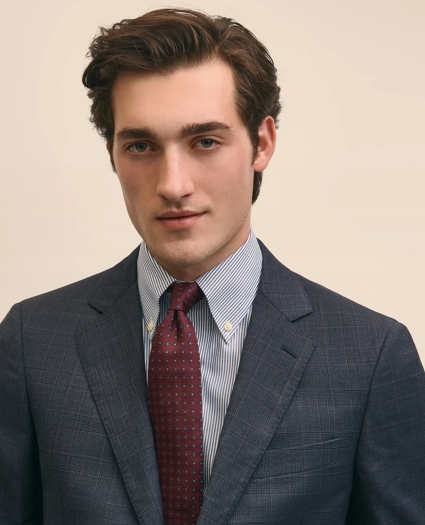 Classic Fit Wool Check 1818 Suit, image 4