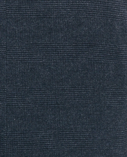 Slim Fit Check Suit Jacket in Brushed-Cotton, image 6