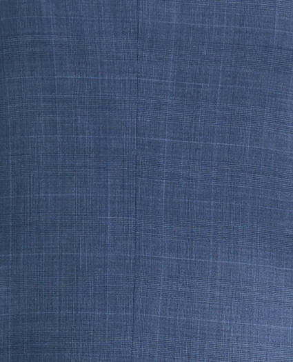 Slim Fit Wool Check 1818 Suit, image 5