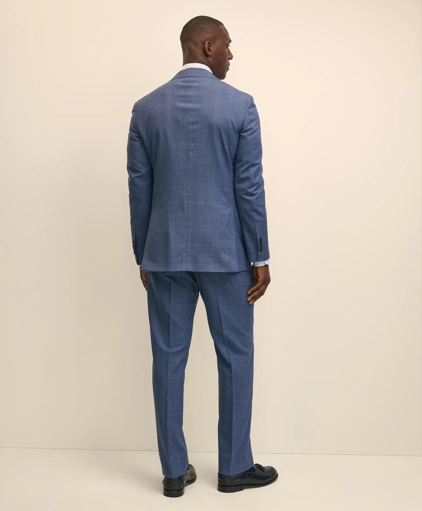 Traditional Fit Wool Check 1818 Suit, image 4