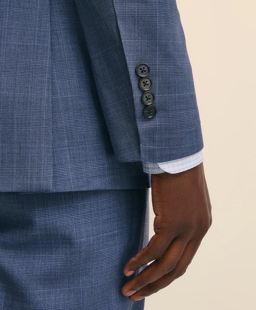 Traditional Fit Wool Check 1818 Suit, image 5