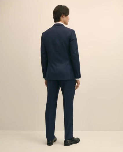 Slim Fit Wool Pinstripe 1818 Suit, image 4