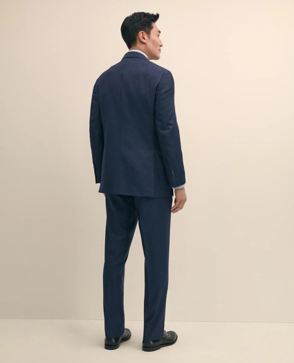 Traditional Fit Wool Pinstripe 1818 Suit, image 4