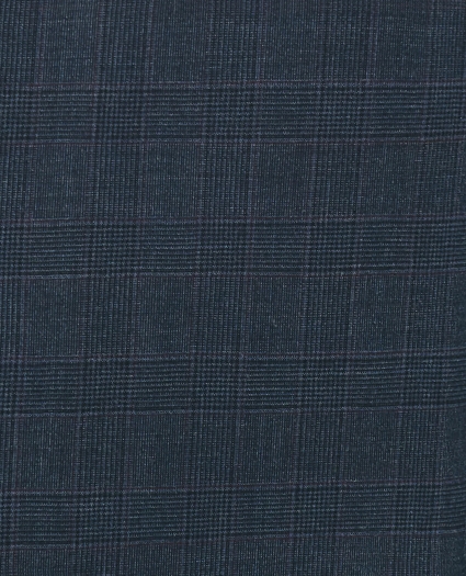 Slim Fit Wool Check 1818 Suit, image 6