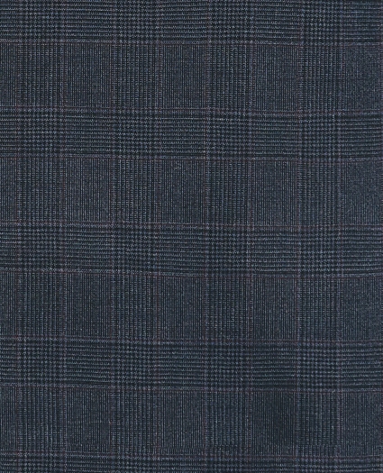 Traditional Fit Wool Windowpane 1818 Suit, image 6