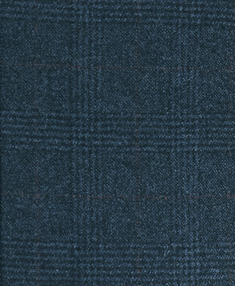 Classic Fit Saxon Wool Bold Overcheck 1818 Suit, image 6