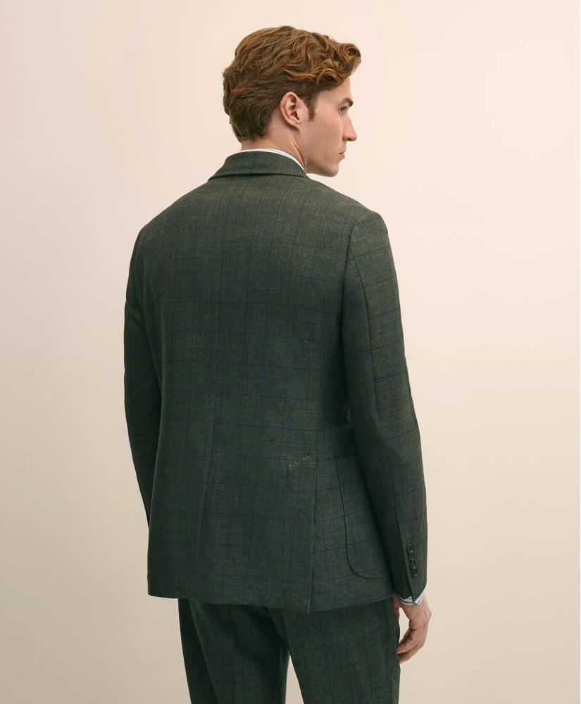 Classic Fit Wool Windowpane Suit Jacket, image 4