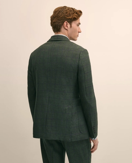 Classic Fit Wool Windowpane Suit Jacket, image 4