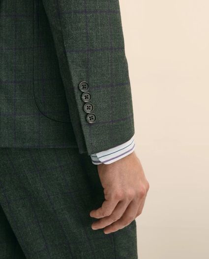 Classic Fit Wool Windowpane Suit Jacket, image 5