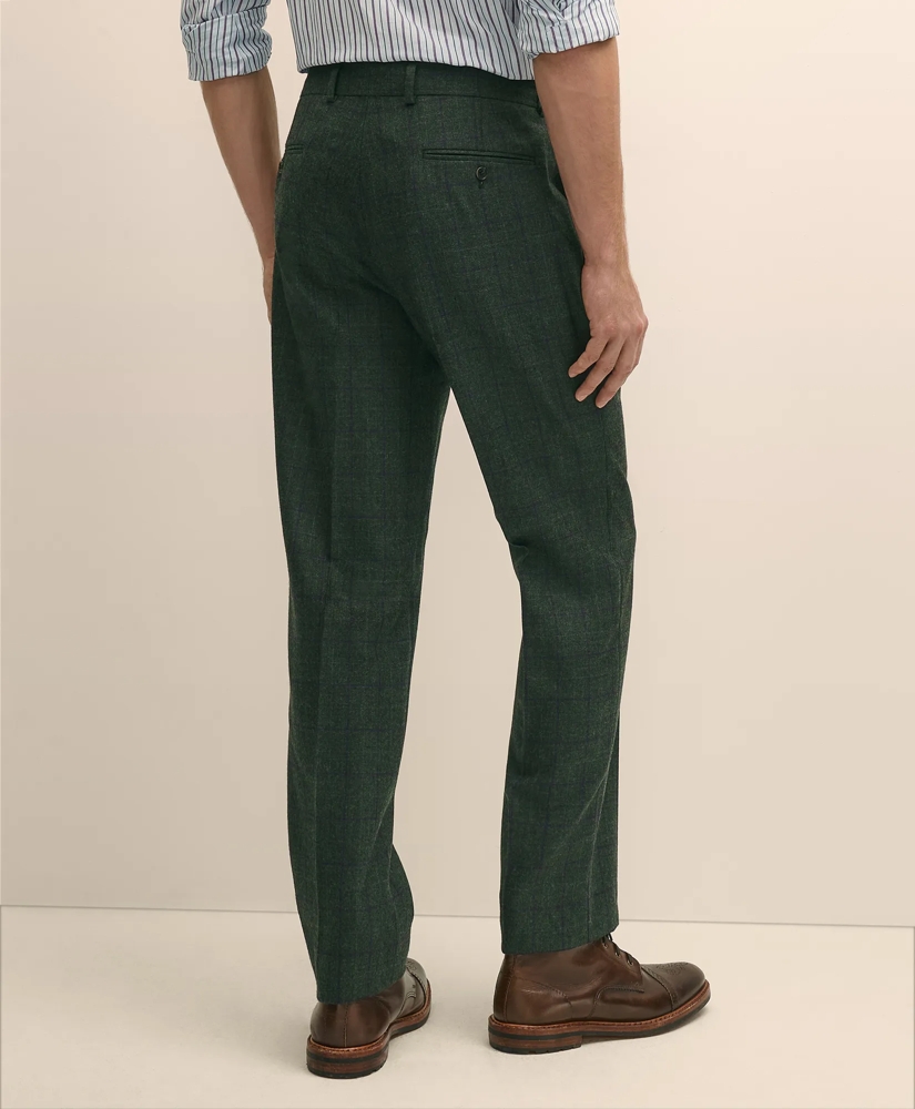 Classic Fit Wool Windowpane Suit Pants, image 3