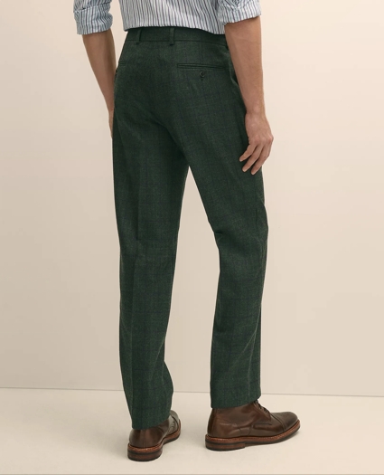 Classic Fit Wool Windowpane Suit Pants, image 3