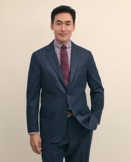 Traditional Fit No. 1 Sack Wool Twill 1818 Suit, image 3