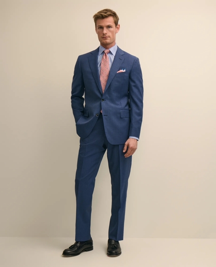 Classic Fit Wool Stripe 1818 Suit, image 1
