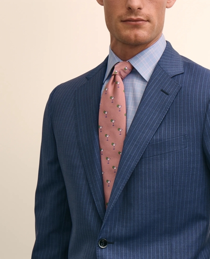 Classic Fit Wool Stripe 1818 Suit, image 3