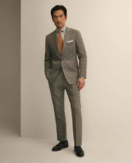 Classic Fit Wool Check 1818 Suit, image 1