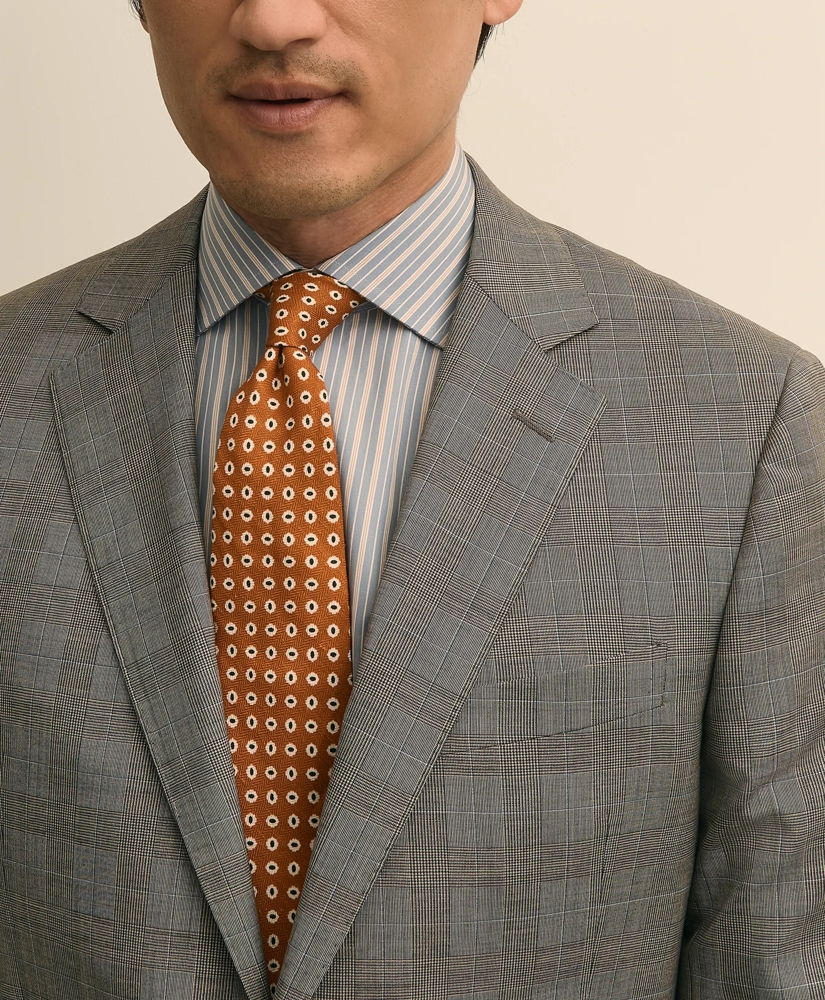 Classic Fit Wool Check 1818 Suit, image 3