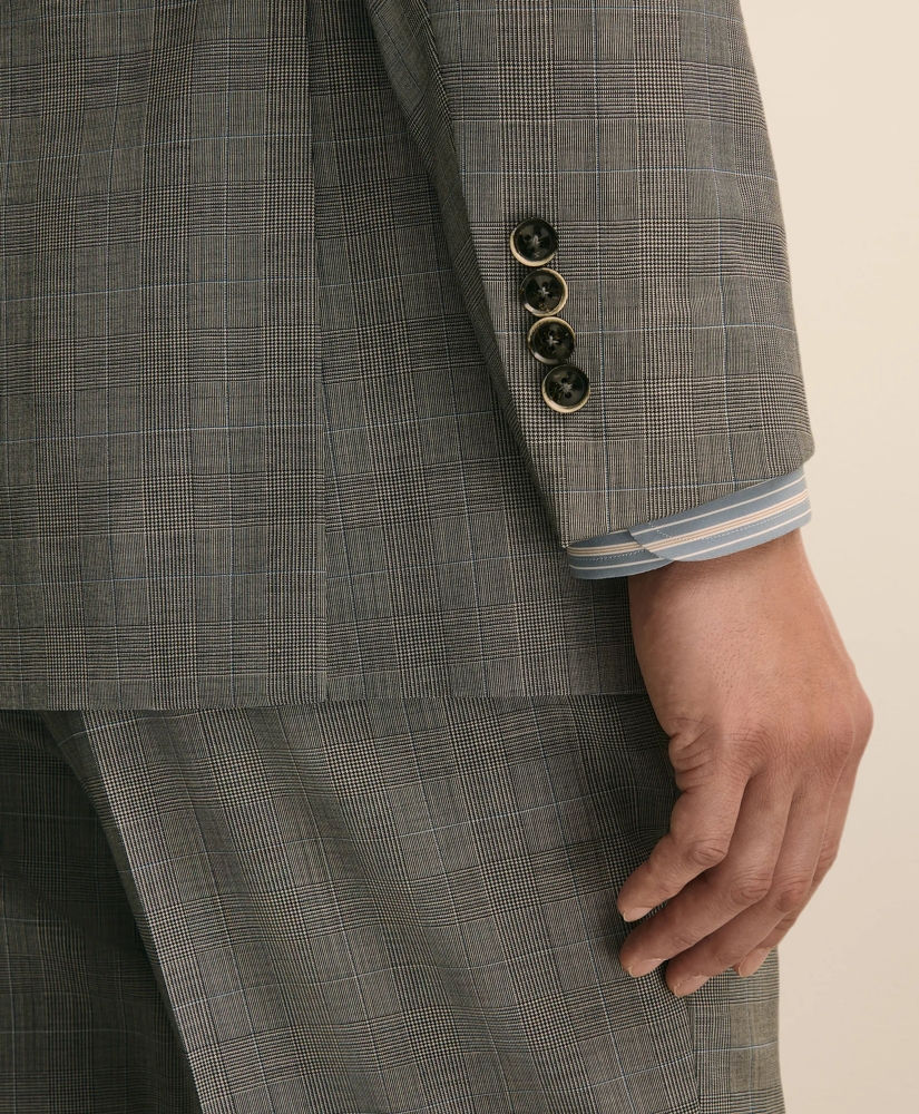Classic Fit Wool Check 1818 Suit, image 5