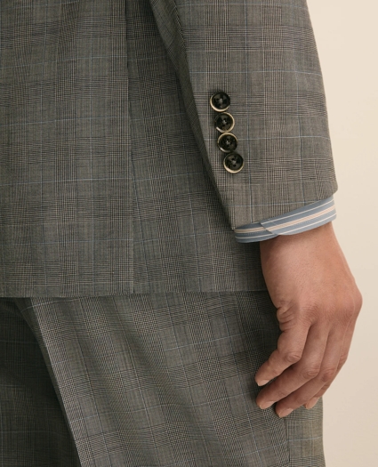 Classic Fit Wool Check 1818 Suit, image 5