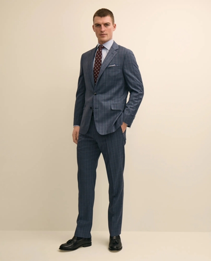 Classic Fit Wool Check 1818 Suit, image 1