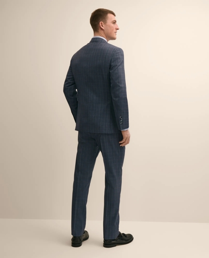 Classic Fit Wool Check 1818 Suit, image 3