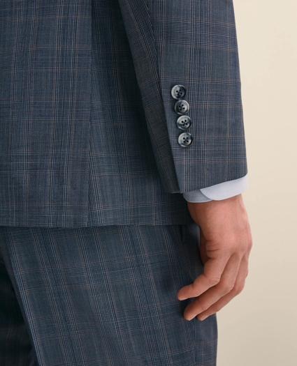 Classic Fit Wool Check 1818 Suit, image 5