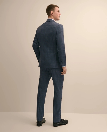 Classic Fit Wool Check 1818 Suit, image 3