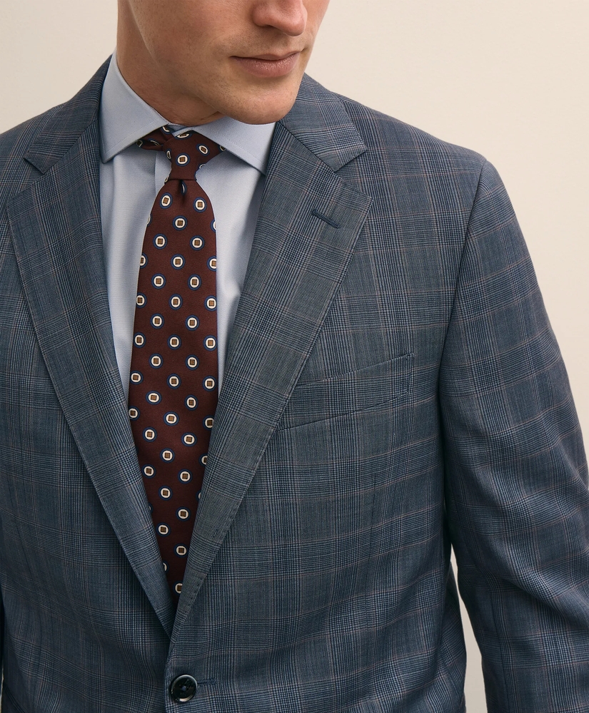 Classic Fit Wool Check 1818 Suit, image 4
