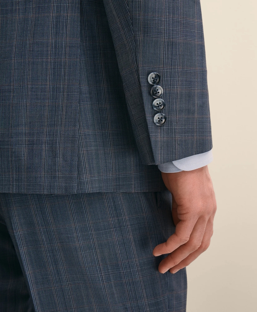 Classic Fit Wool Check 1818 Suit, image 5