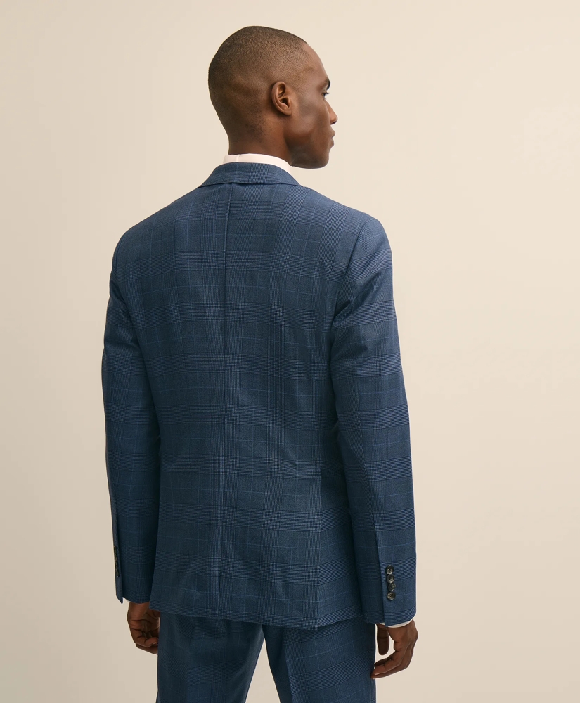 Brooks Brothers Explorer Collection Slim Fit Wool Overcheck Suit Jacket, image 5