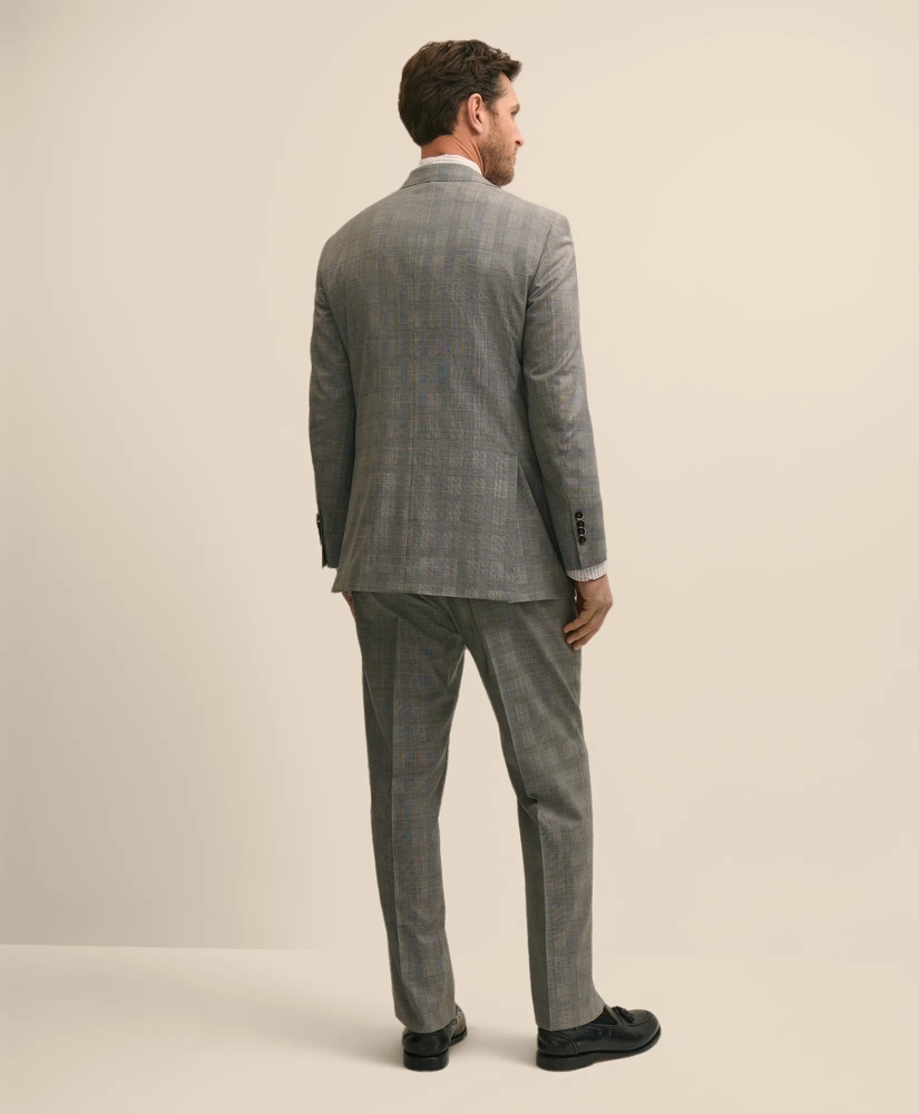 Traditional Fit Wool Check 1818 Suit, image 4