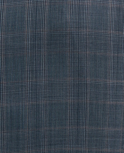Slim Fit Wool Check 1818 Suit, image 6