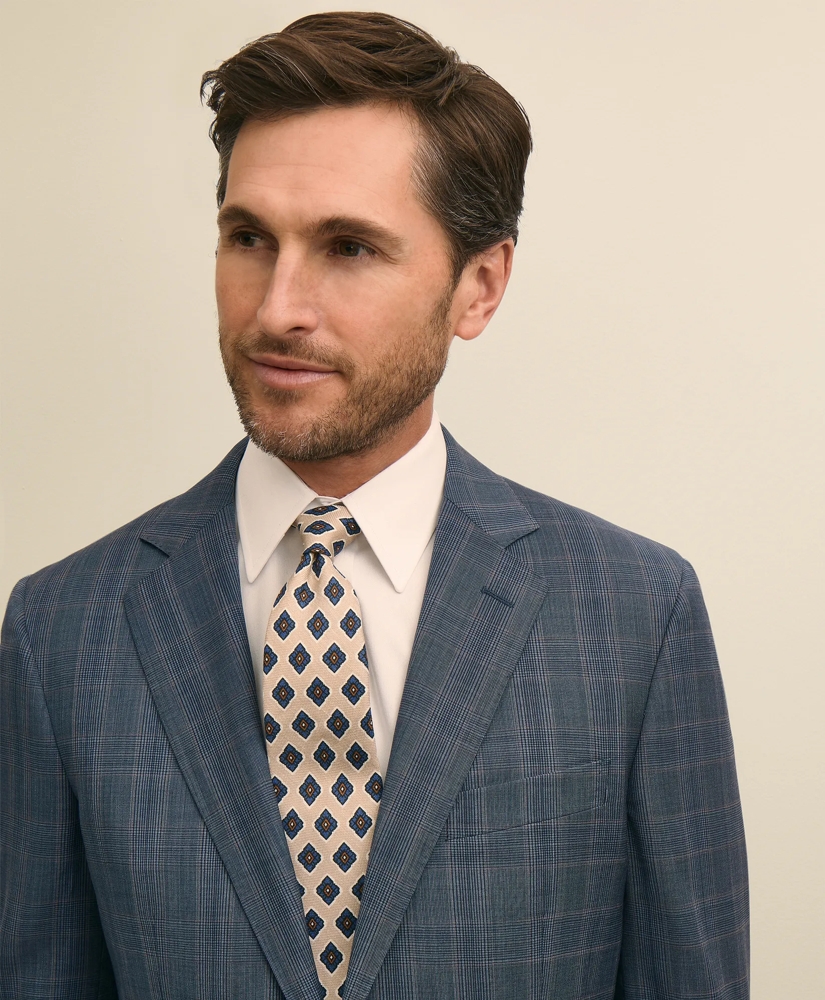 Traditional Fit Wool Check 1818 Suit, image 5