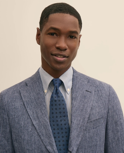 Classic Fit Linen Twill Suit Jacket, image 3