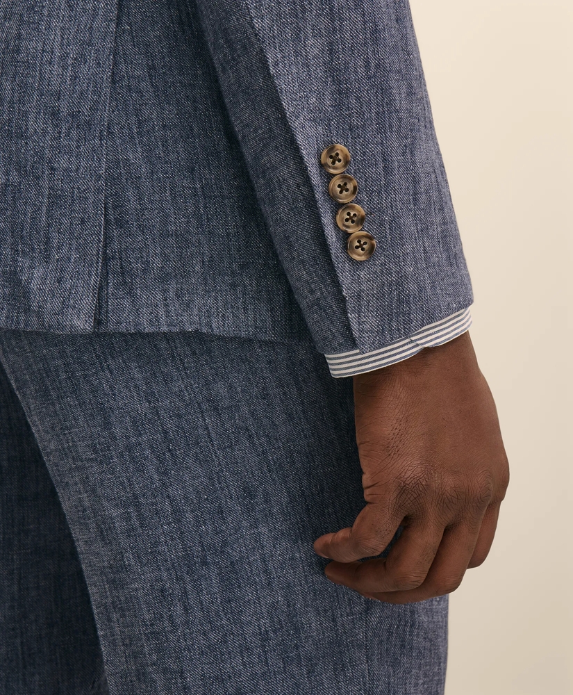 Classic Fit Linen Twill Suit Jacket, image 9