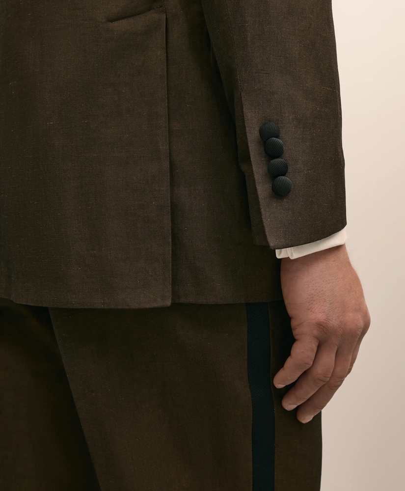 Classic Fit Cotton-Linen 1818 Shawl Collar Tuxedo, image 4