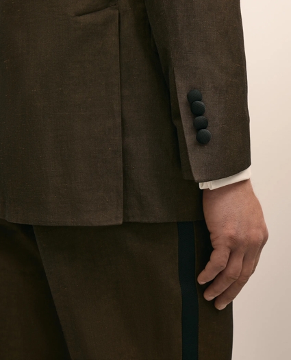 Classic Fit Cotton-Linen 1818 Shawl Collar Tuxedo, image 4