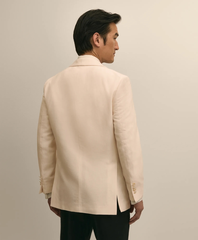 Classic Fit Wool-Linen 1818 Double-Breasted Dinner Jacket, image 4