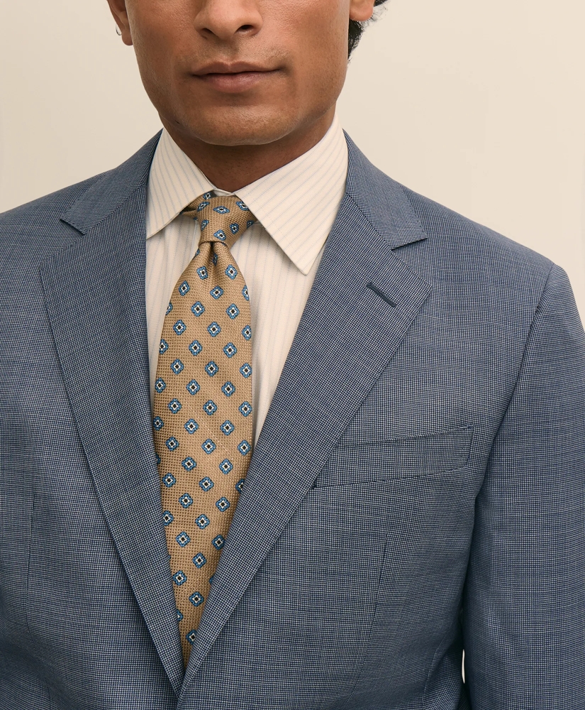 Slim Fit Wool Mini-Houndstooth 1818 Suit, image 2