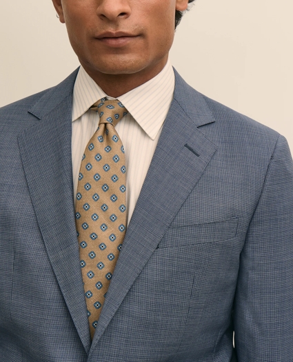 Slim Fit Wool Mini-Houndstooth 1818 Suit, image 2