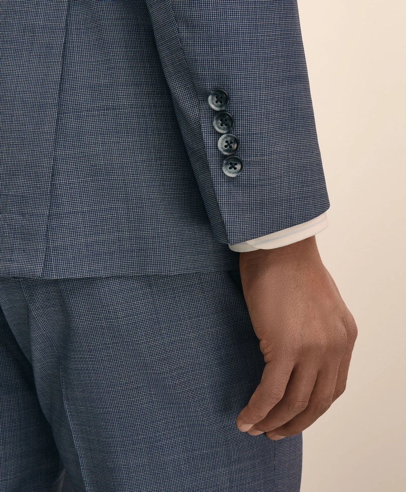 Slim Fit Wool Mini-Houndstooth 1818 Suit, image 5