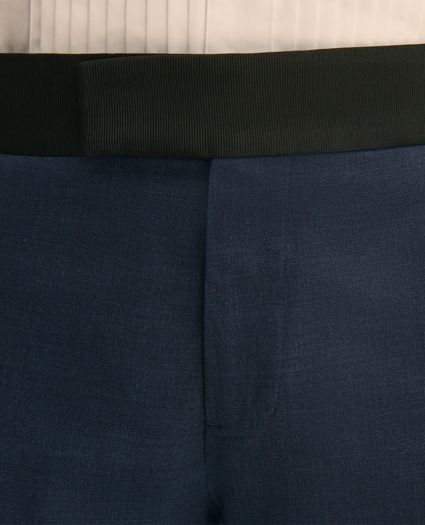 Brooks Brothers Explorer Collection Slim Fit Wool Tuxedo Pants, image 5