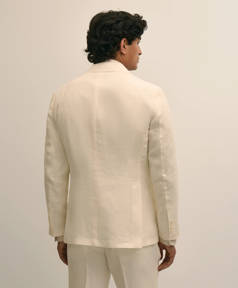 Slim Fit Linen Suit Jacket, image 4