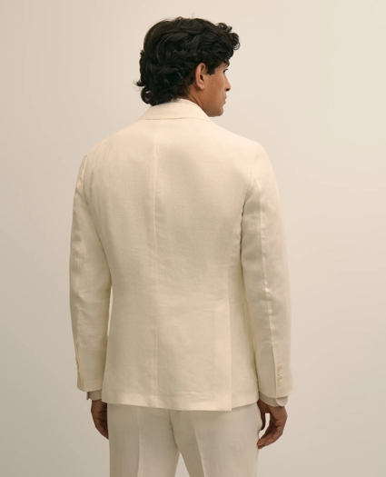 Slim Fit Linen Suit Jacket, image 4