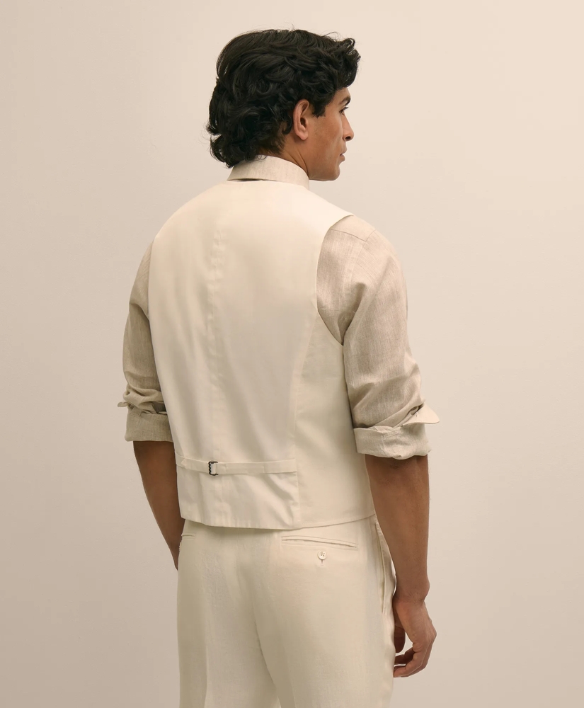 Linen Suit Vest, image 4