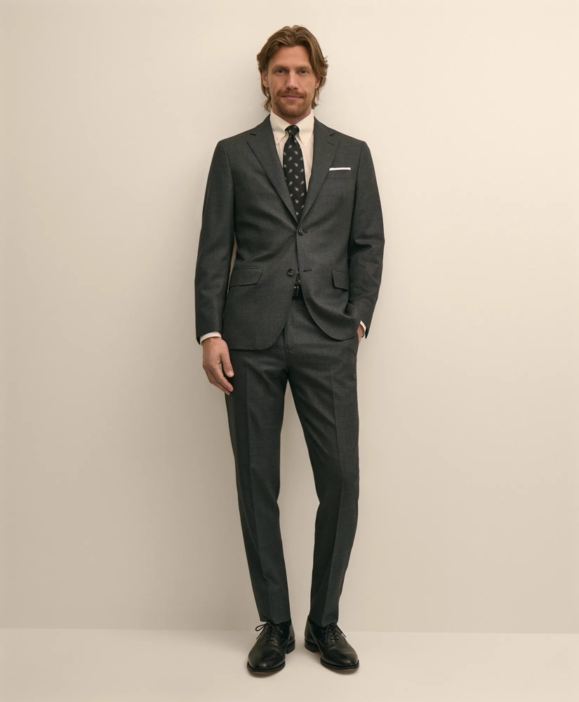 Brooks Brothers Explorer Collection Slim-Fit Wool Birdseye Suit Jacket, image 2