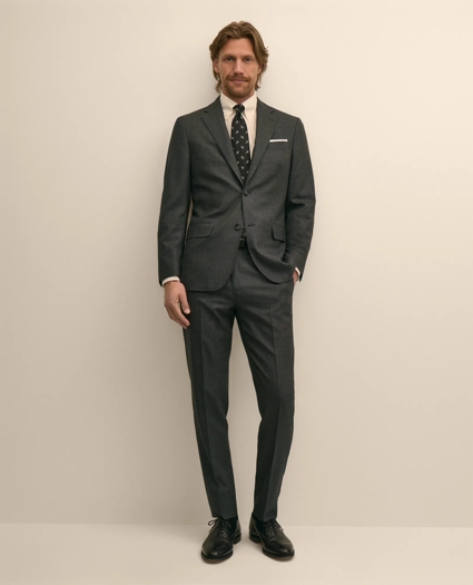 Brooks Brothers Explorer Collection Slim-Fit Wool Birdseye Suit Jacket, image 2