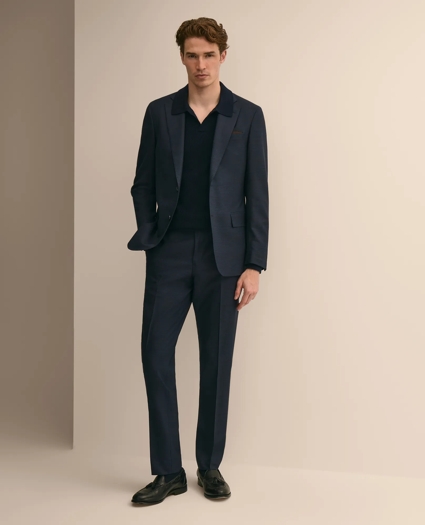 Brooks Brothers Explorer Collection Slim-Fit Overcheck Wool Suit Jacket, image 2