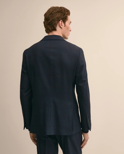 Brooks Brothers Explorer Collection Slim-Fit Overcheck Wool Suit Jacket, image 4