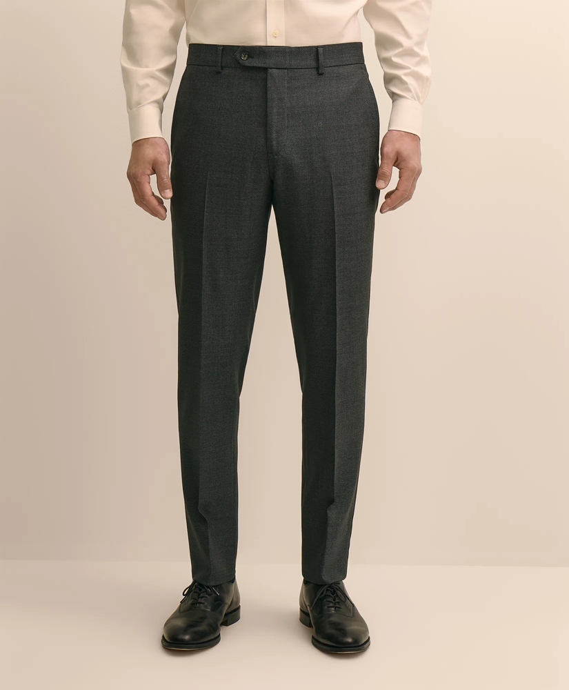 Brooks Brothers Explorer Collection Slim-Fit Wool Birdseye Suit Pants, image 2