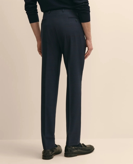 Brooks Brothers Explorer Collection Slim-Fit Wool Overcheck Suit Pants, image 3